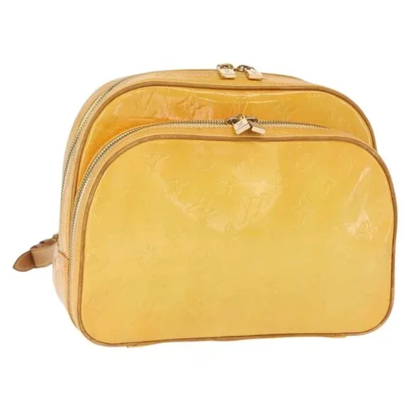 LOUIS VUITTON Monogram Vernis Marley Backpack Gris M91038 LV Auth 153042 - Picture 2 of 16